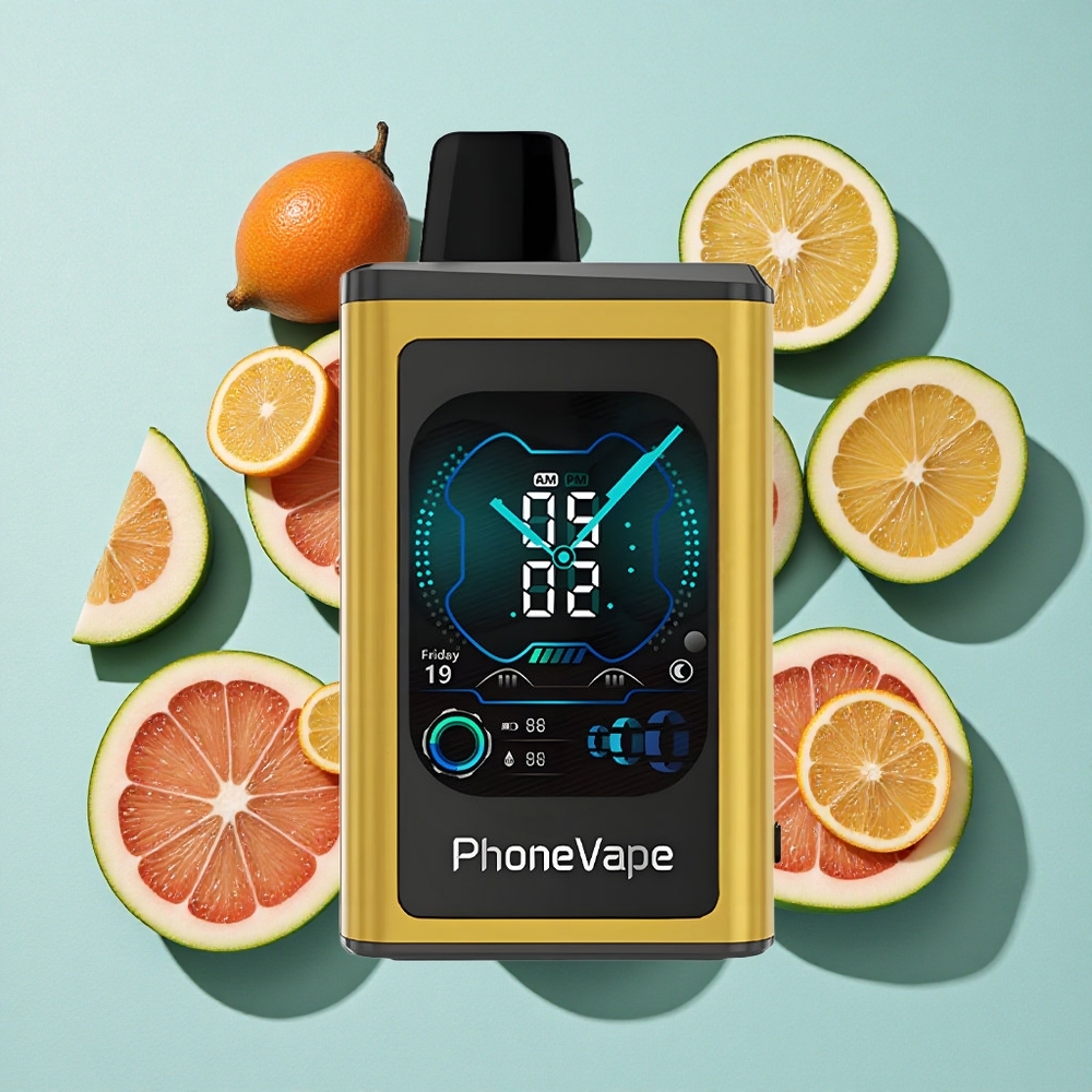 JNR PhoneVape 30000 puffs Fucking Fab 850mAh Bateria Recarregável Type-C Tela de Exibição Completa Brasil vape