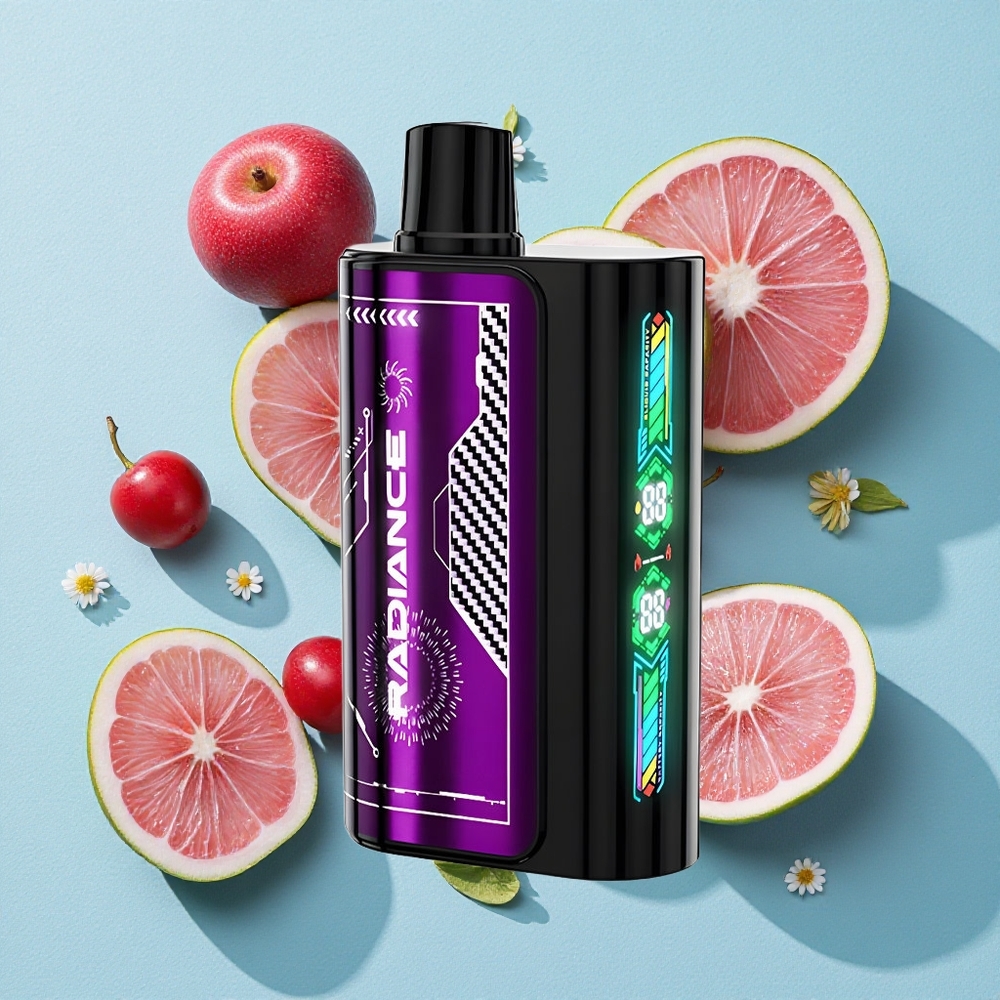 JNR Radiance 31000 Puffs Blueberry Framboesa Cereja Dual Mesh Coil Brasil vape