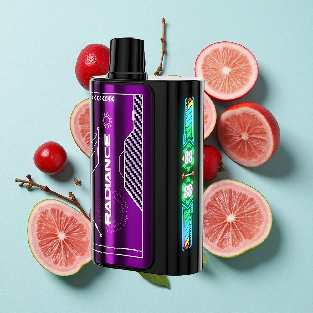 JNR Radiance 31000 Puffs Dual Mesh Coil Cereja Frutas Vermelhas Brasil vape