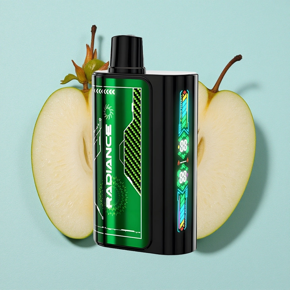 JNR Radiance 31000 Puffs Maçã Dupla Tela Inteligente Brasil vape