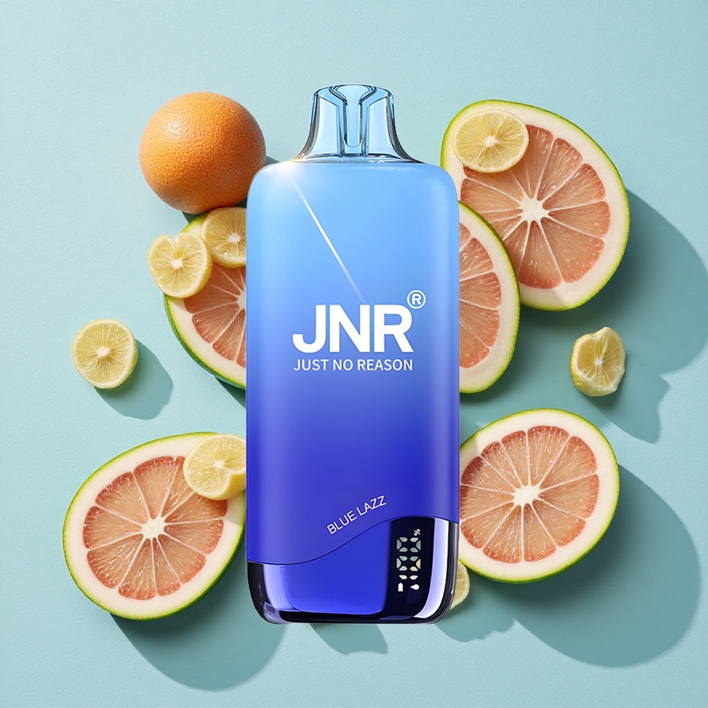 JNR Rainbow 10500 Puffs Blue Lazz 18ml Tanque de E-líquido USB Type-c Carregamento Brasil vape