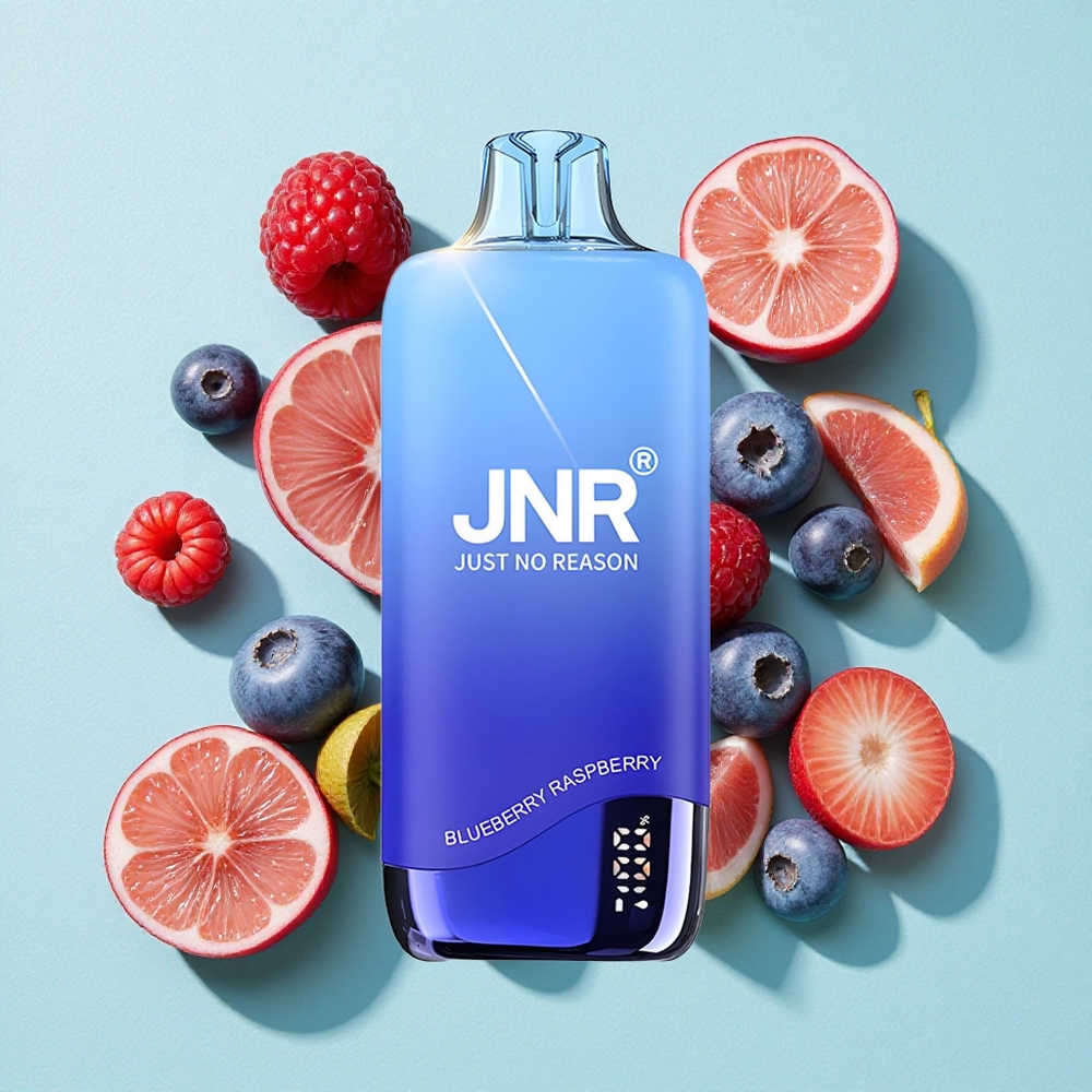 JNR Rainbow 10500 Puffs Mirtilo Framboesa 18ml Tanque de Líquido 600mAh Bateria Brasil vape