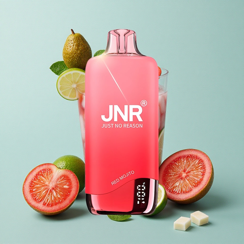 JNR Rainbow 10500 Puffs Red Mojito Com Capacidade da Bateria de 600mAh e Tanque de e-Líquido de 18ml Brasil vape