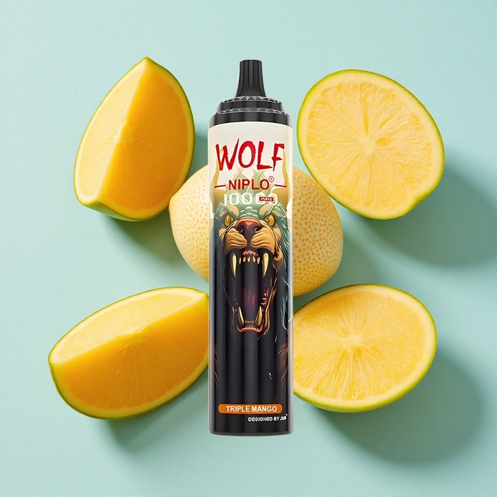JNR Wolf Niplo 10000 Puffs Tripla Manga Capacidade de Bateria: 650mAh E-líquido: 20ml Brasil vape