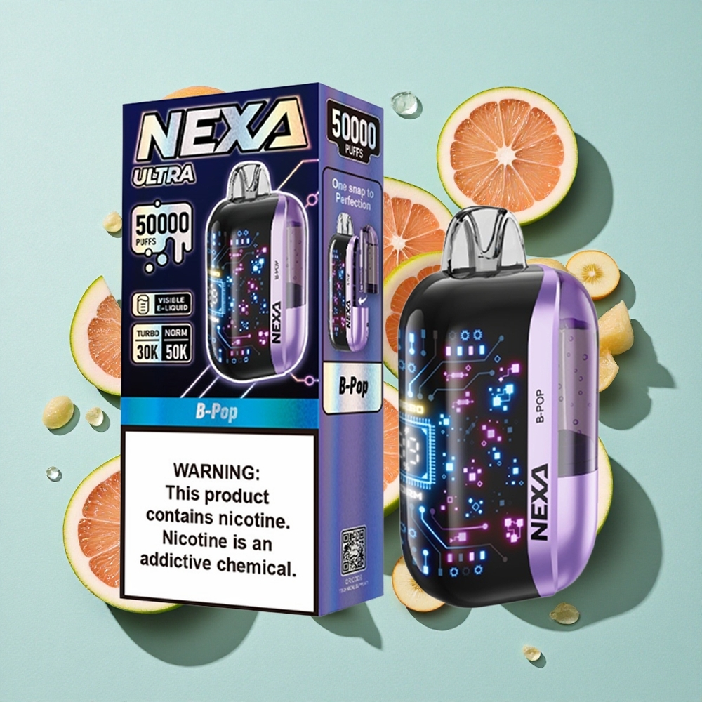 NEXA Ultra 50000 B-Pop 20ml 5% Nicotina Brasil vape