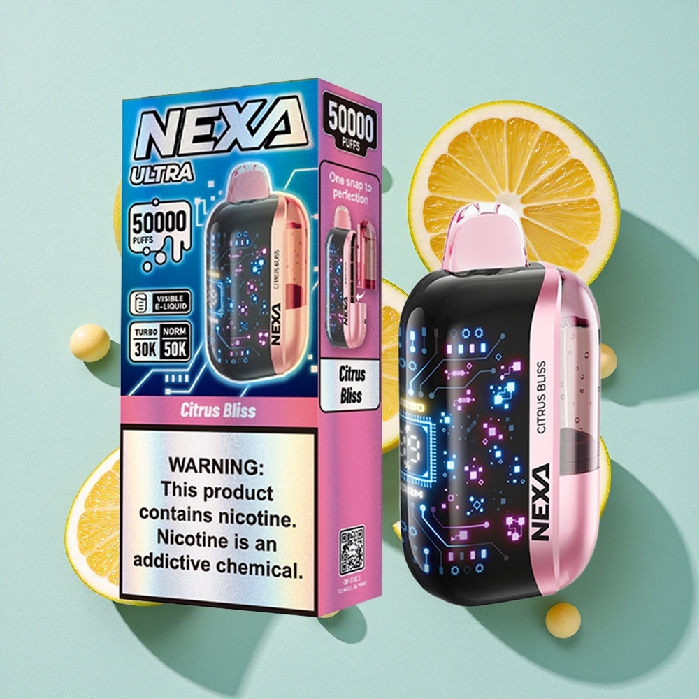 NEXA Ultra 50000 Puffs Citrus Bliss 20ml 800mah Brasil vape