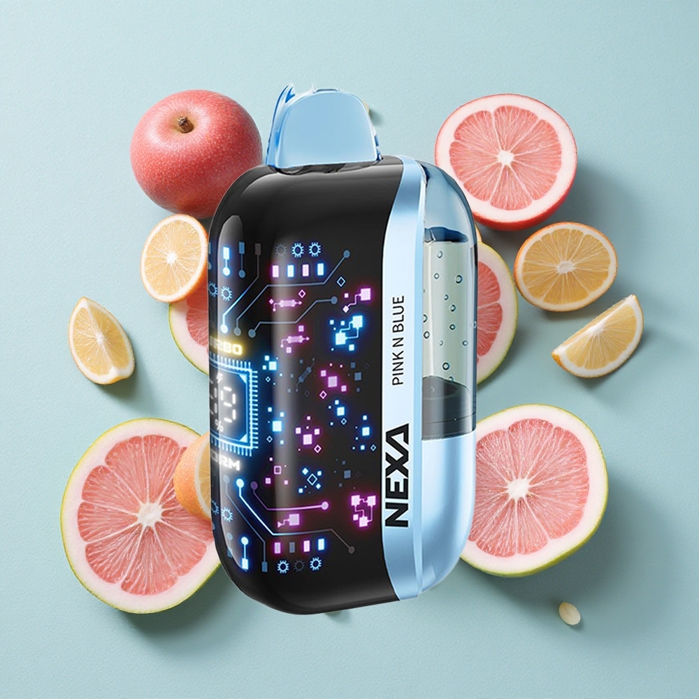 NEXA Ultra 50000 Puffs Rosa e Azul 20ml 800mah Brasil vape
