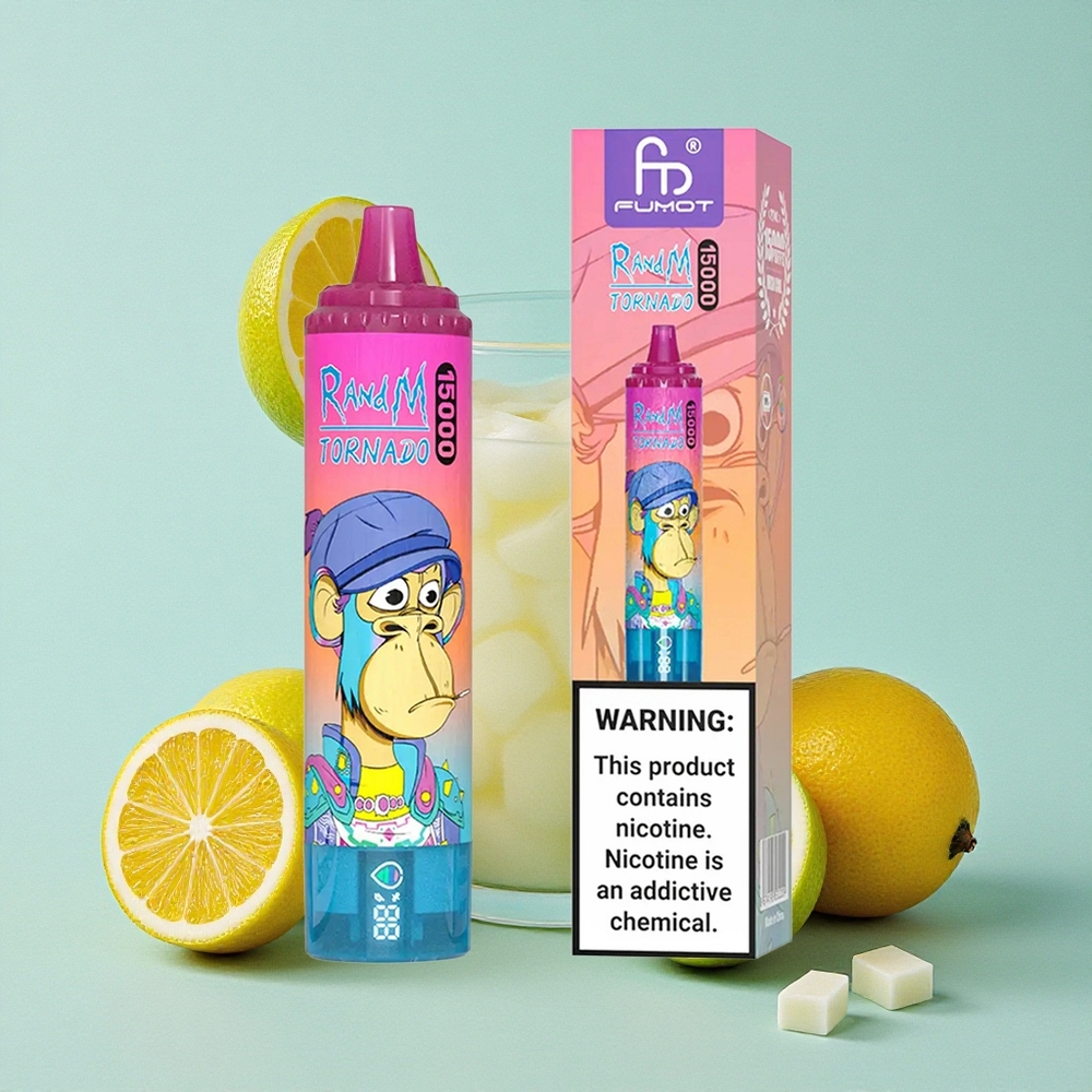 RandM Fumot Tornado 15000 Puffs 25ml Limonada Brasil vape