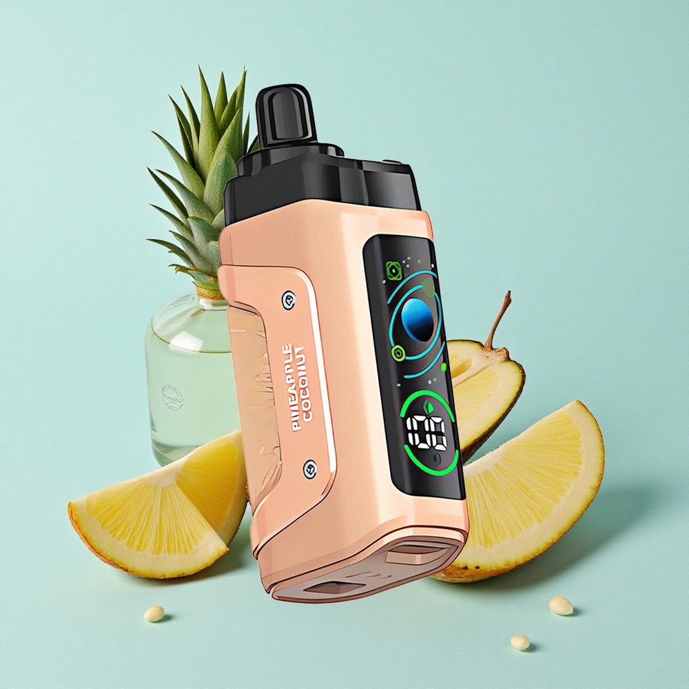 Razz Bar 45000 Puffs Abacaxi Coco Resistência de Malha 1.0 Ohm Bateria 650 Mah Brasil vape