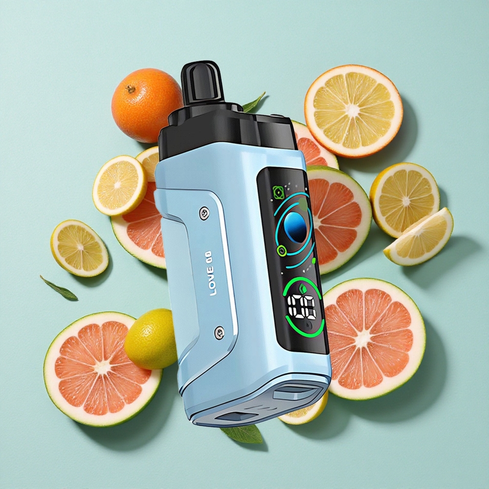 Razz Bar 45000 Puffs Amor 66 Fluxo de Ar Ajustável Bateria 650 Mah Brasil vape